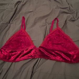 EUC Red Bralette